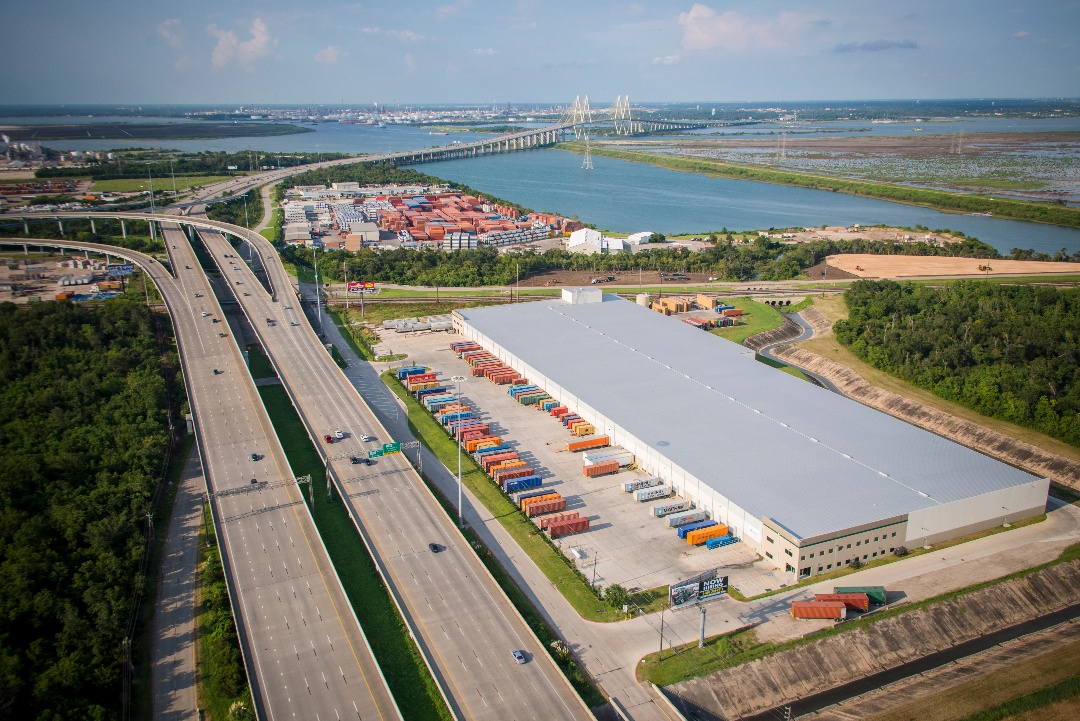 Barbours Cut Container Terminal Aerial Shot