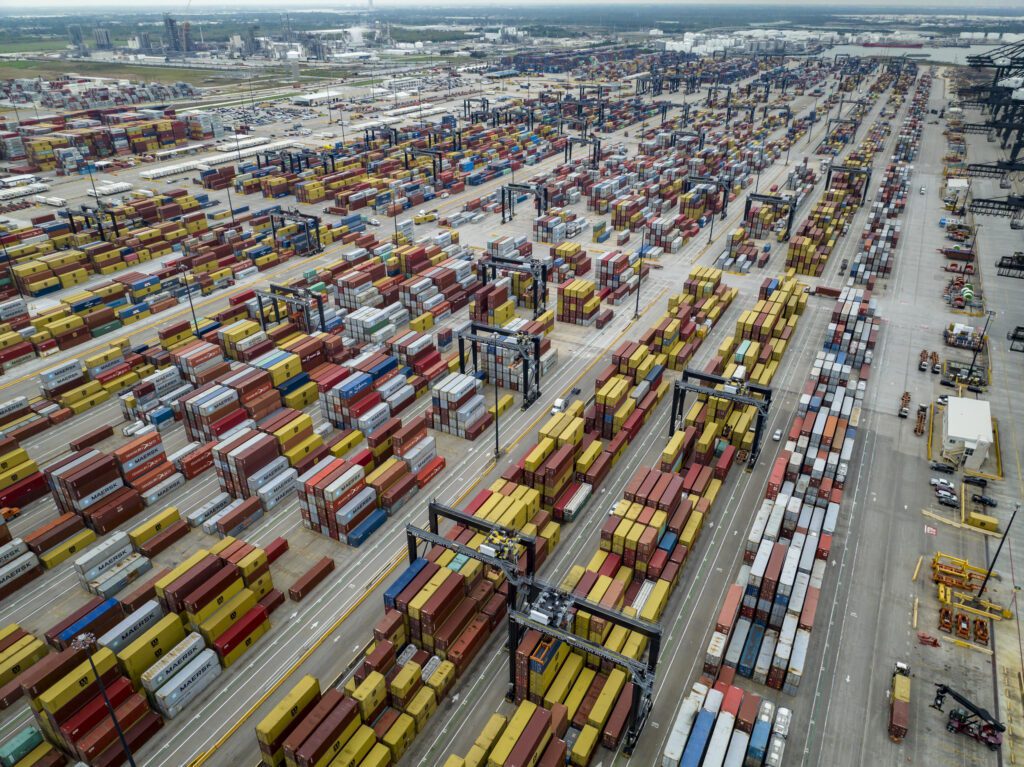 Bayport Container Terminal Aerial 2022