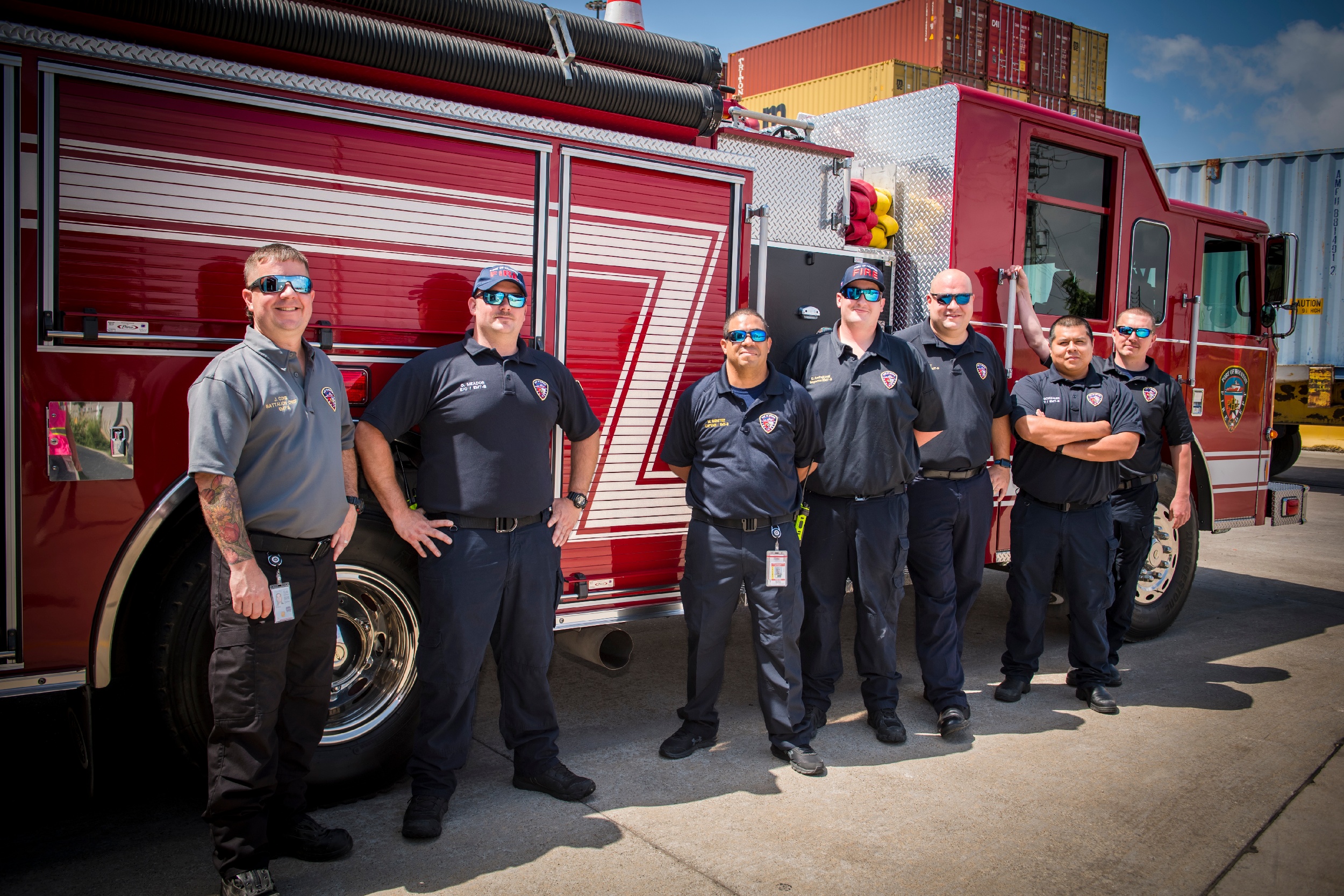 Firefighters at Bayport-1