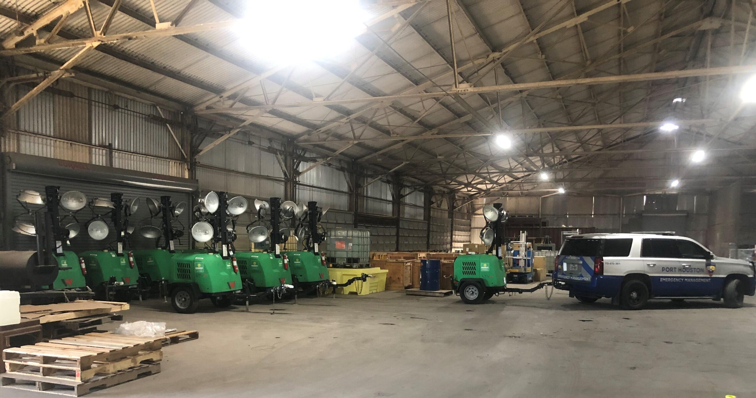 Hurricane Laura Light Towers